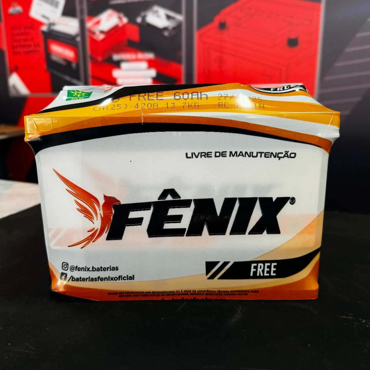 Bateria Fenix selada 60Ah